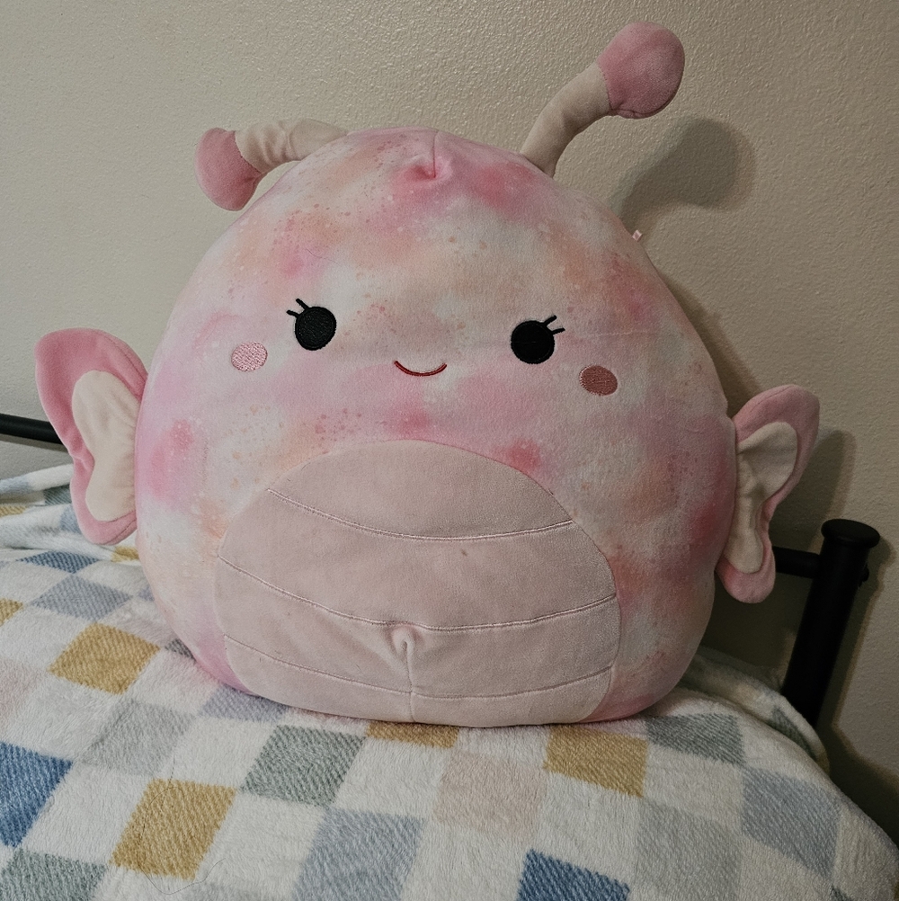 Squishmallows Pink Plush Maribel The Butterfly